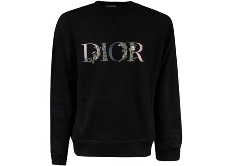 black dior crewneck